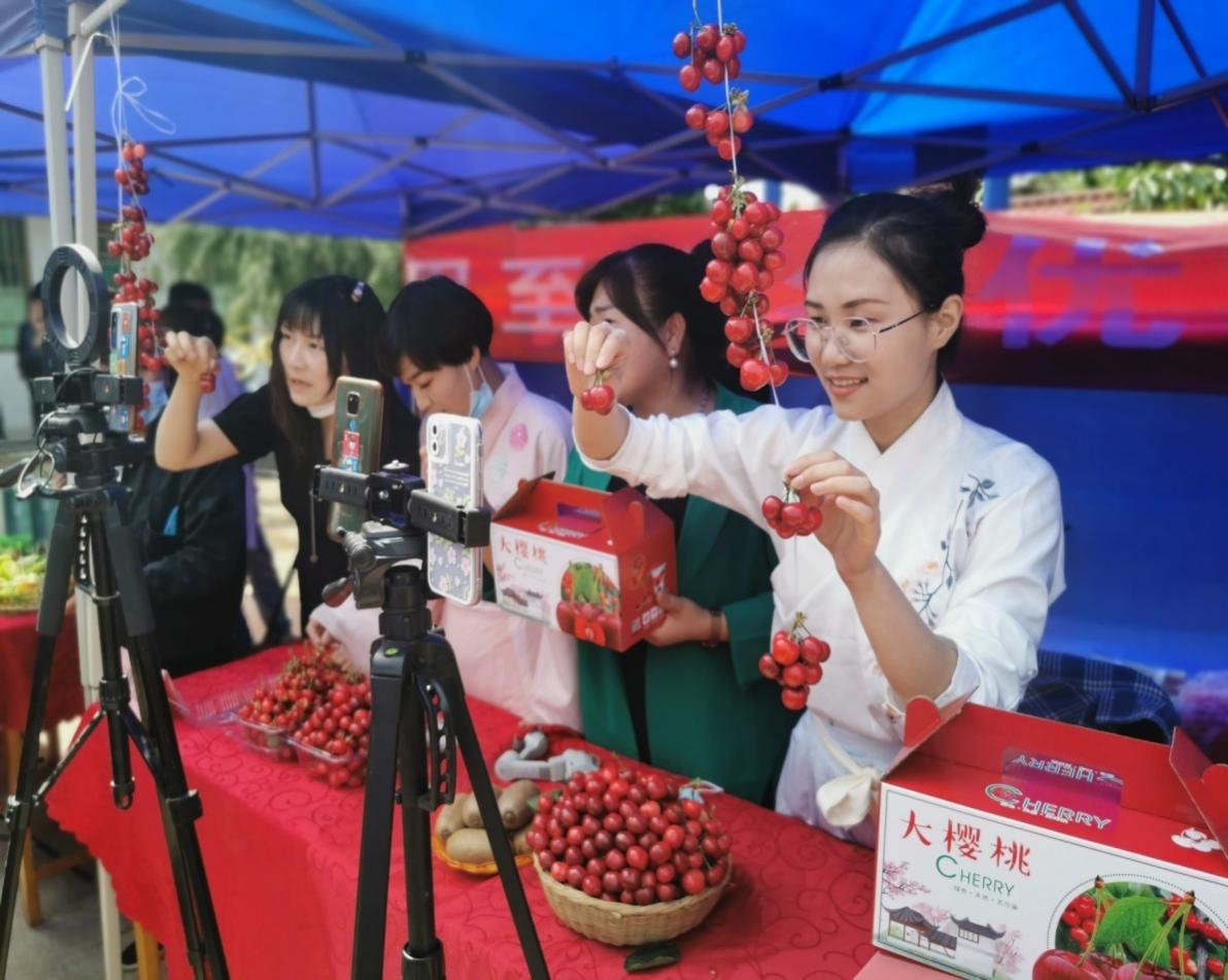 河北涞水县：直播带货助力农企快发展(图1)