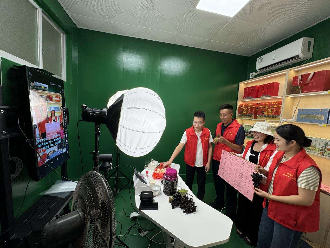 广西建院驻村干部直播带货效果好(图1)