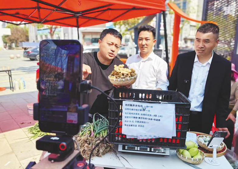 从直播带货到基层治理 “和美乡村直播间”成肥西柿树岗乡“连心桥”