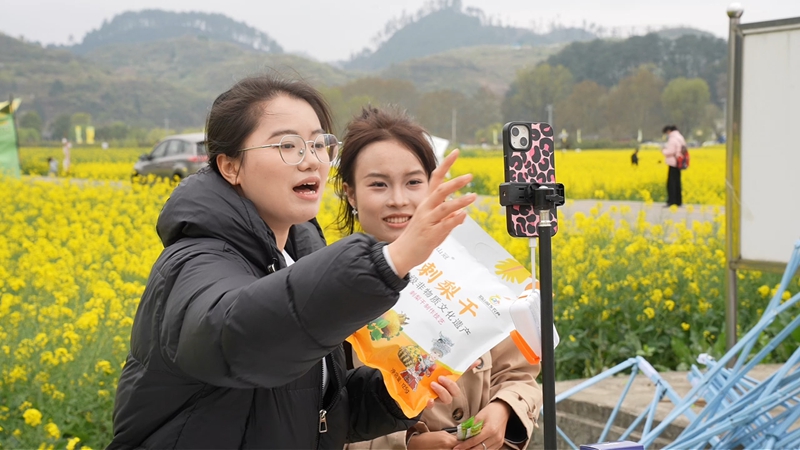 花海搭台云端带货 “农旅+直播”助力贵定黔货出山(图4)